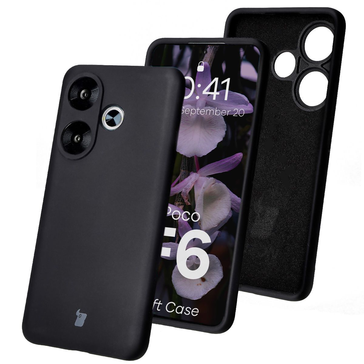 Silikonowe etui Bizon Soft Case do Xiaomi Poco F6